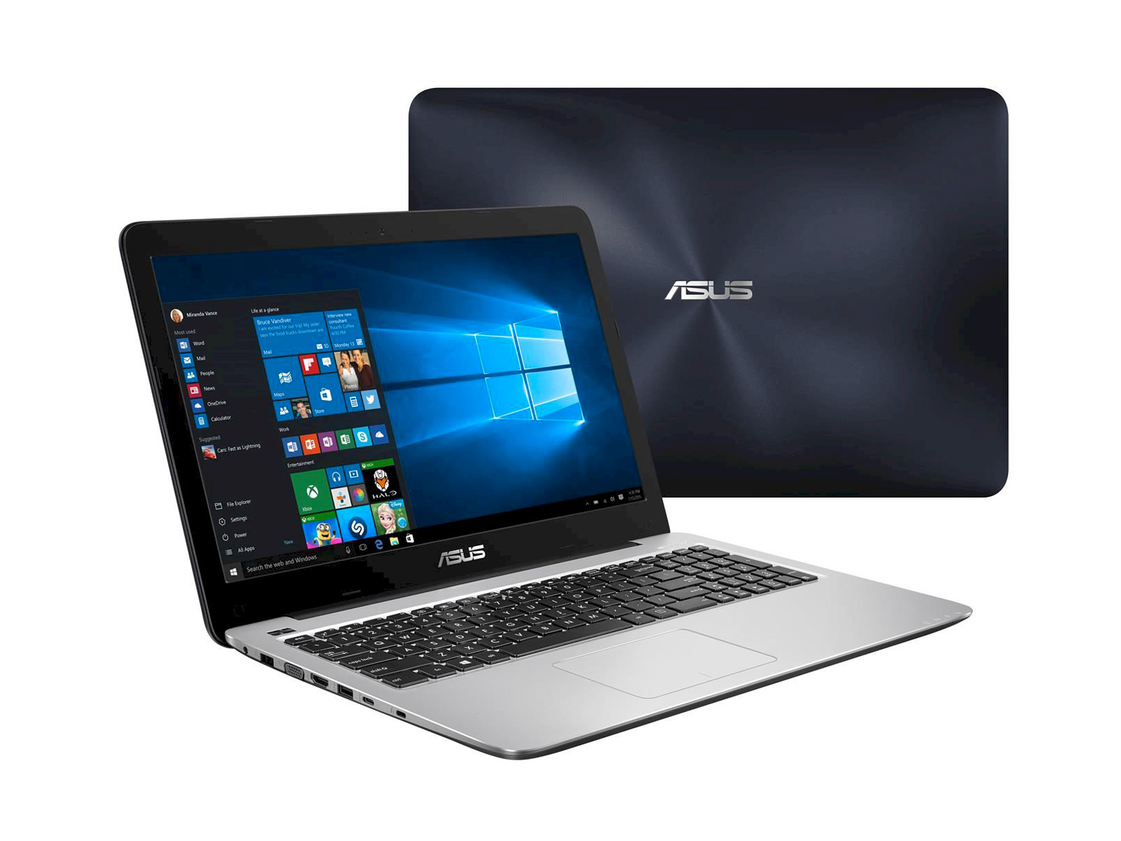 ASUS R558UR-DM507T 15.6'' FHD I5-7200U 6Gb 128gb+1TB GF 930MX 2GB WIN10 ...