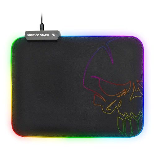 Spirit of Gamer Gaming Mouse Pad - RGB - 10 modes - Taille M - SOG-PADMR -  SHS Computer