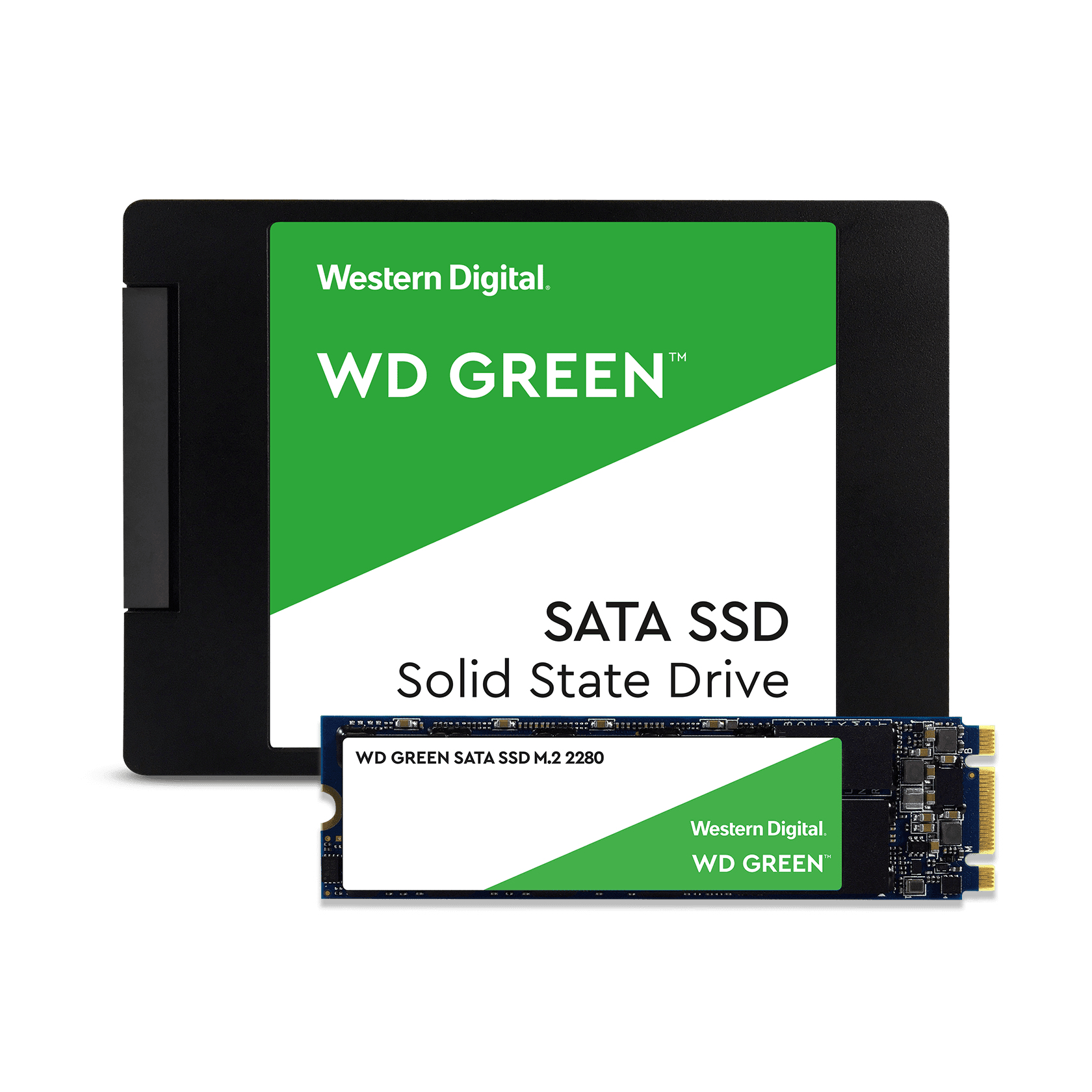 2TB SSD WD Green 2,5" SATA 3 - 560MB/ READ 530MB/S WRITE WDS200T2G0A ...