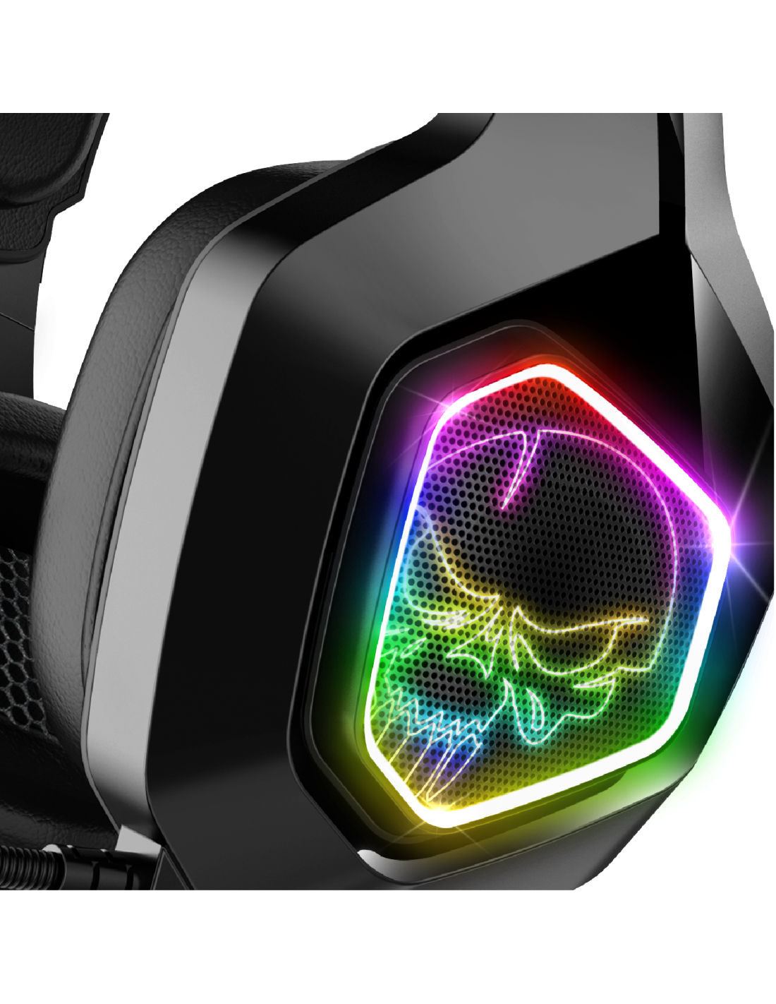 Casque-micro filaire ELITE-H50 Black Edition Spirit of Gamer - RGB