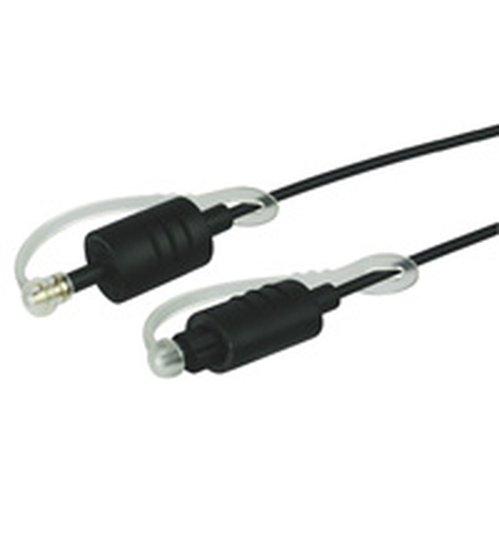 Adaptateur Audio Optique LogiLink Toslink vers Jack 3.5mm Male