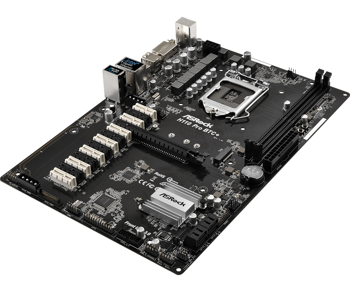 asrock h110 pro btc cpu intel core 2 quad compatibility