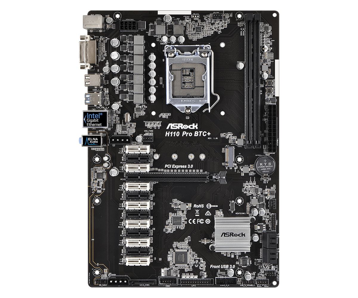 asrock h110 pro btc cpu intel core 2 quad compatibility