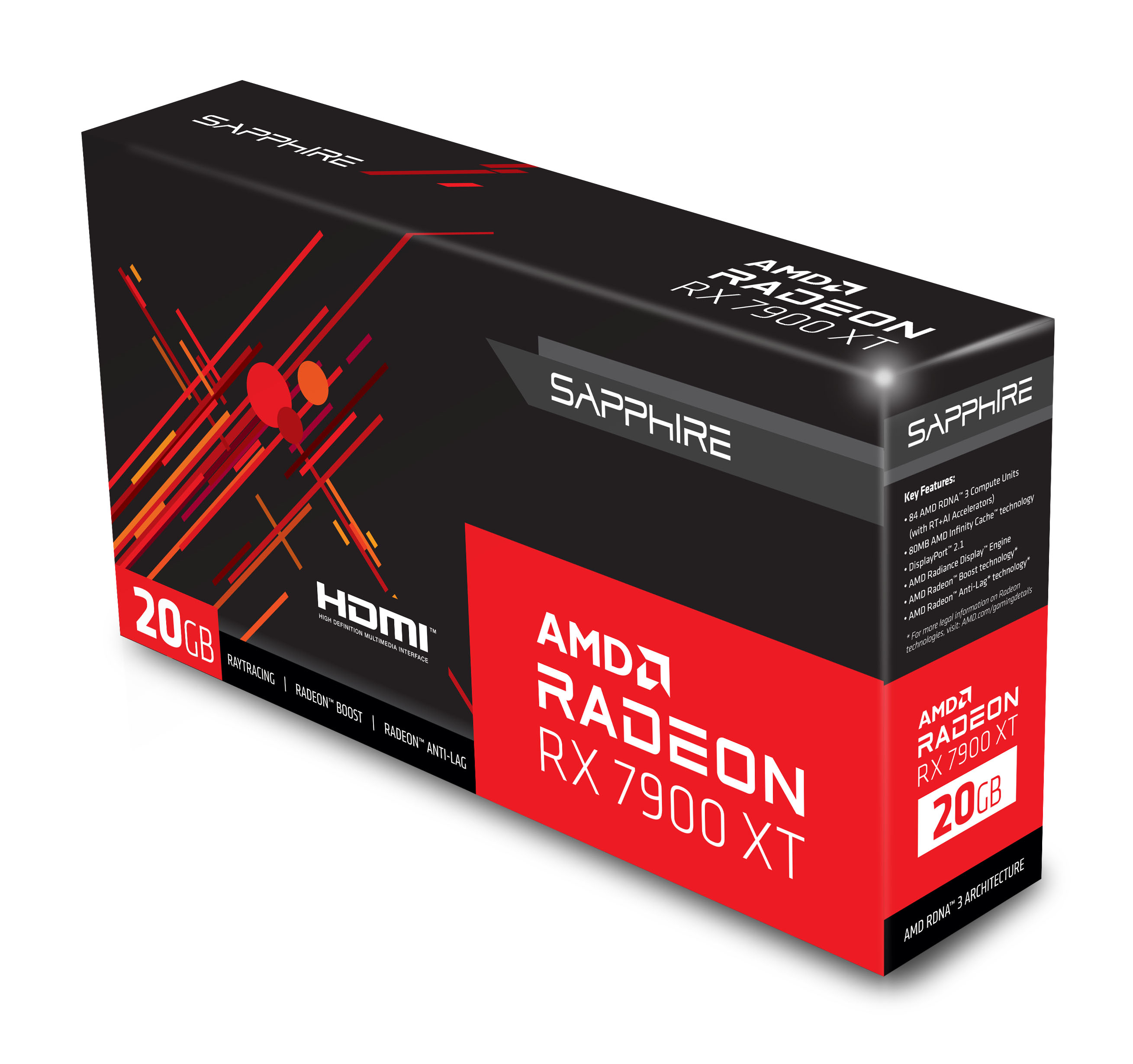 AMD RADEON RX 7900 XT GAMING - 20 GB - SHS Computer
