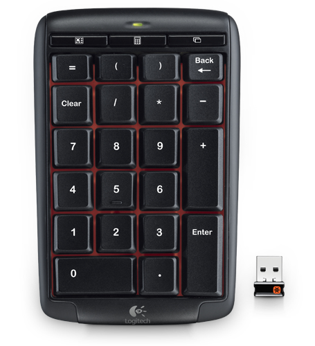 logitech wireless numeric keypad