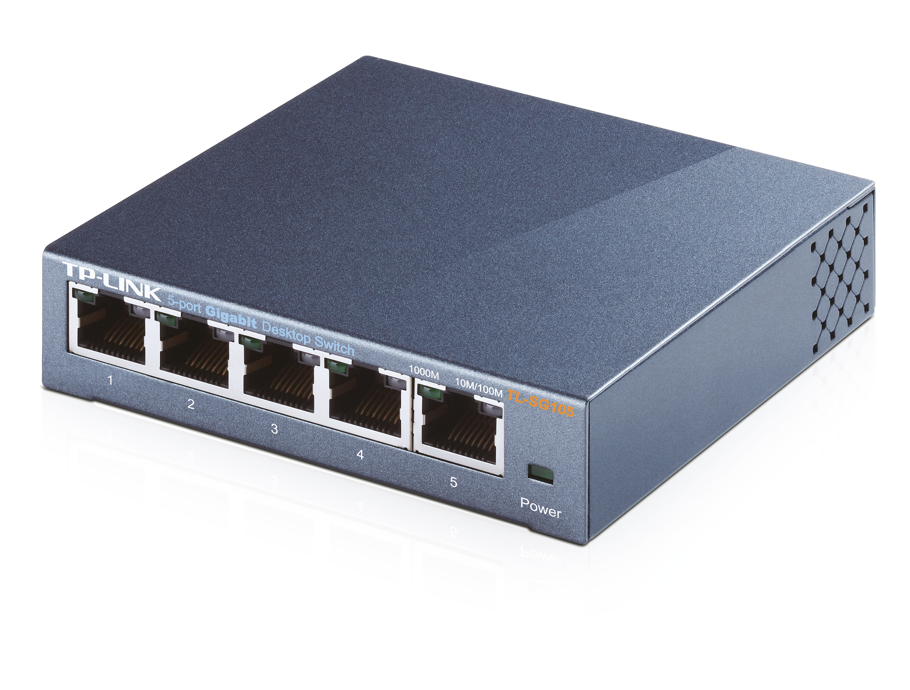 TP-LINK TL-SG105 Switch gigabit 5 ports 10/100/1000Mbps - Boîtier métal .