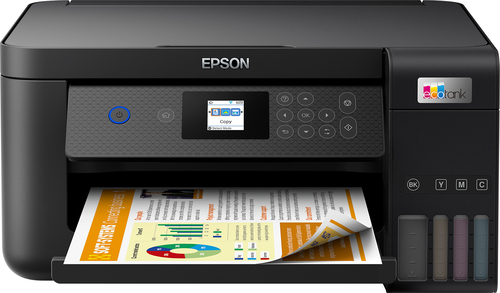Imprimante Multifonction 3-en-1 - EPSON - Ecotank ET-2812 - Jet d